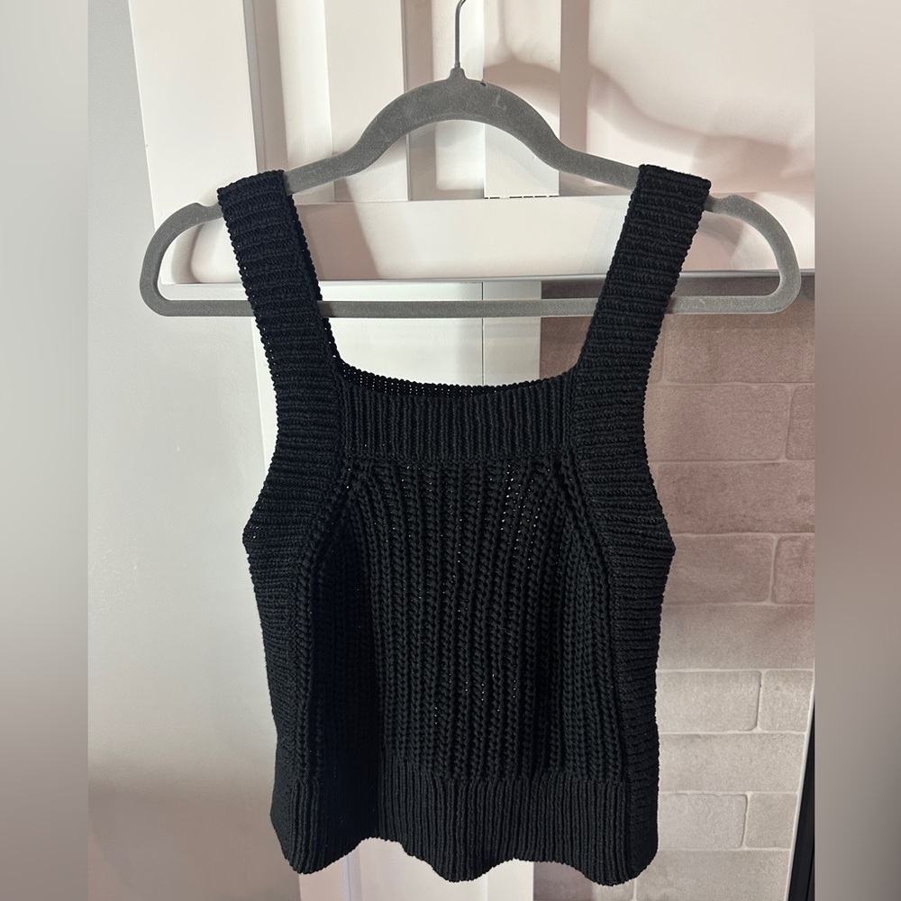 Aritzia Wilfred Knit linen Tank Top| size xs